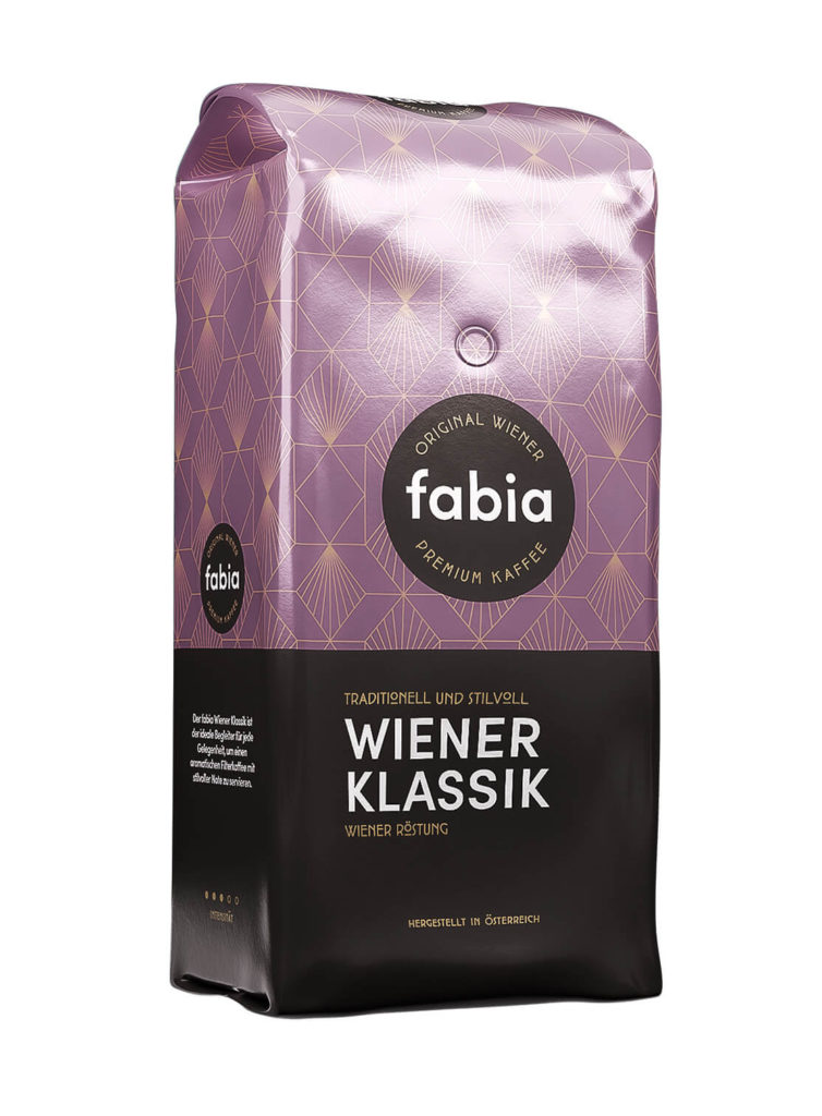 Eine Packung Fabia Wiener Moderne