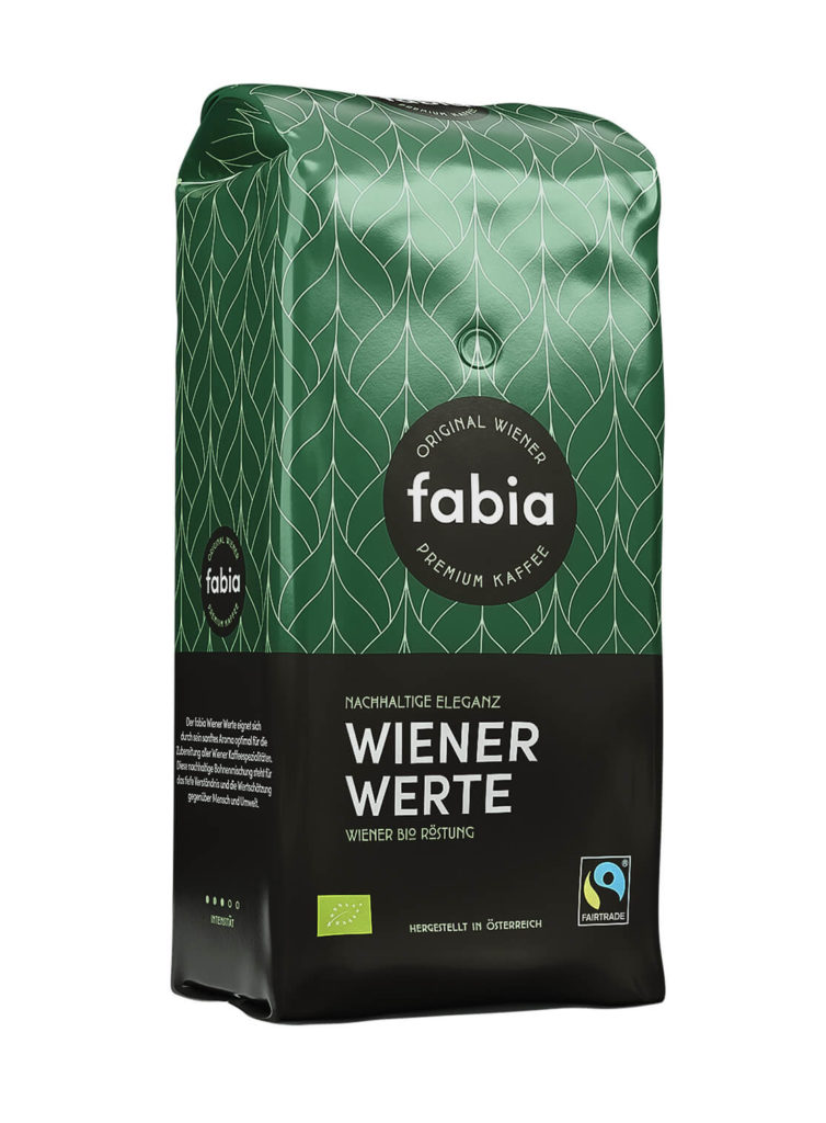 Eine Packung Fabia Wiener Werte